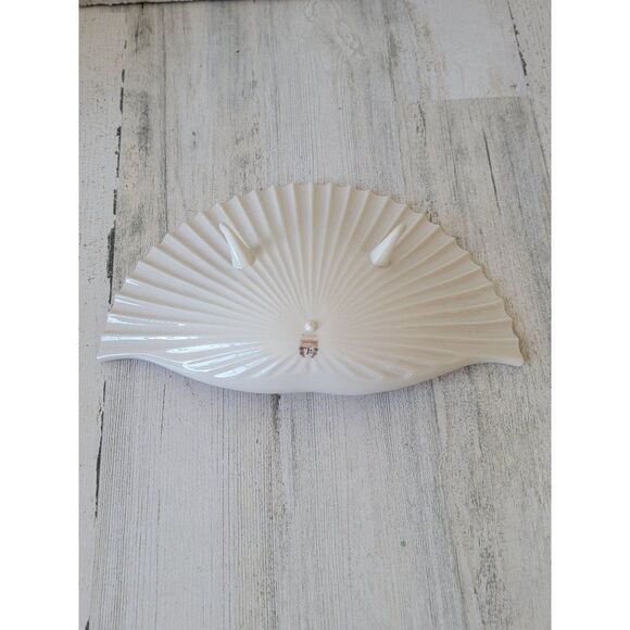 Lenox sea shell dish pink collectible home‎ decor gold trim trinket - Picture 7 of 9